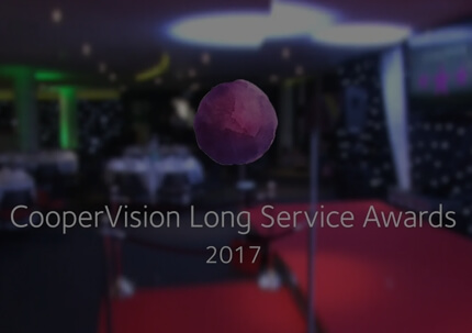 CooperVision long service awards